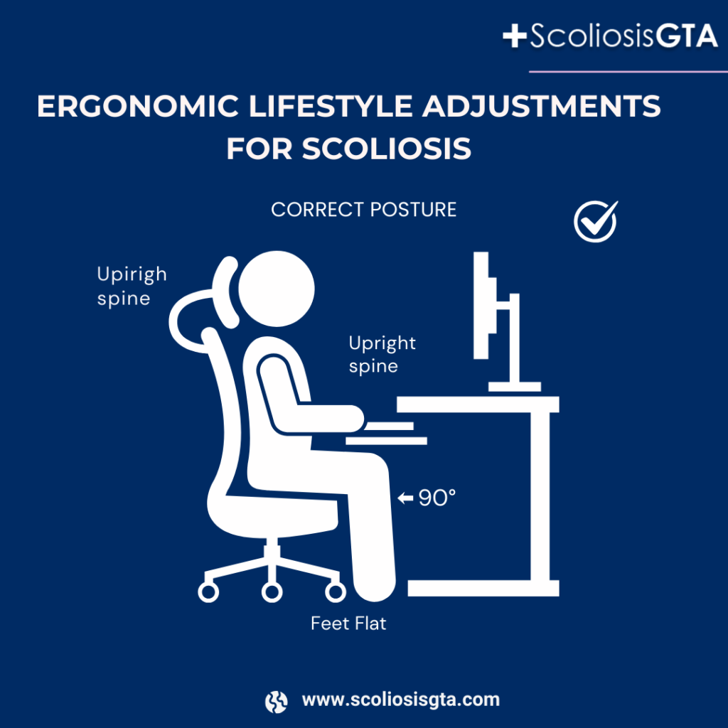 Ergonomic Lifestyle Adjustments for Scoliosis